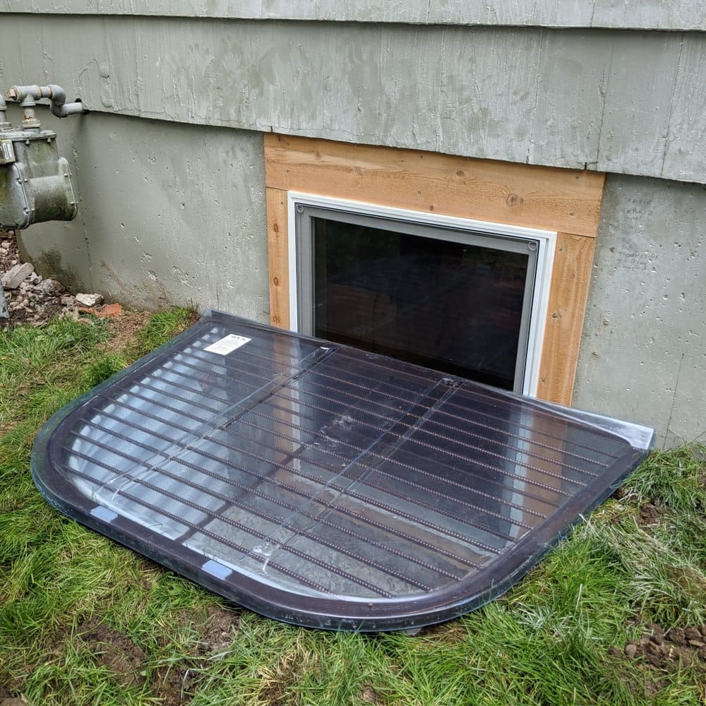 Egress window installation