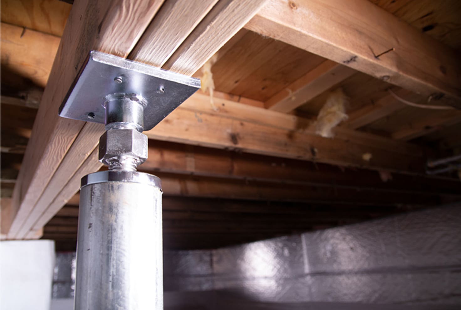 Pier and beam foundation repair